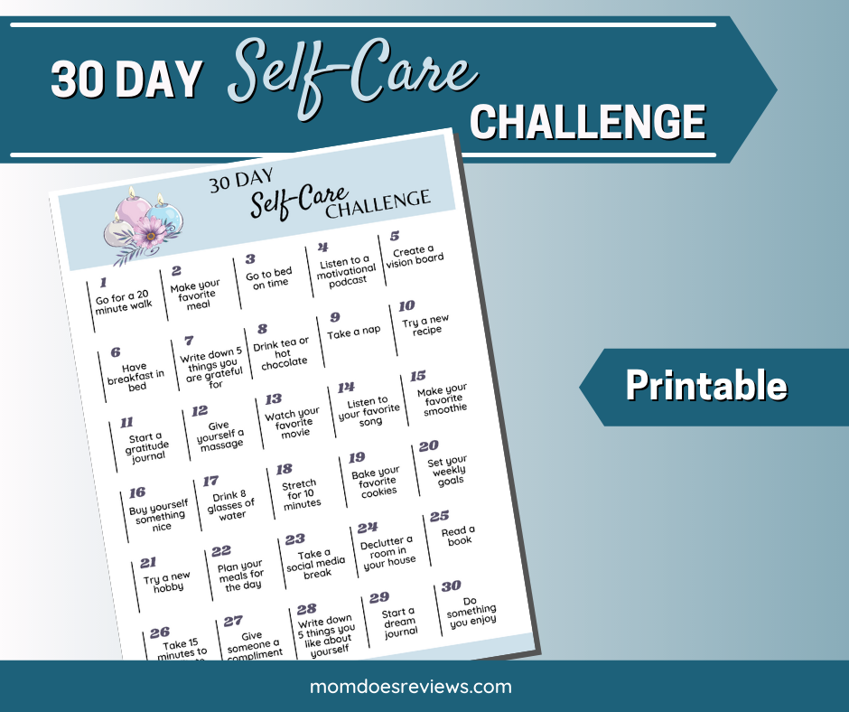 Self-Care Challenge #Printable