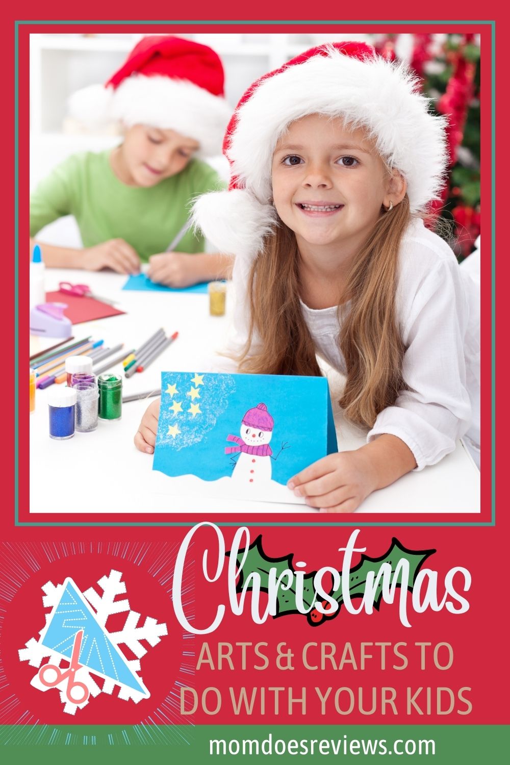 4 Holiday Arts and Crafts to Do with Your Little One
