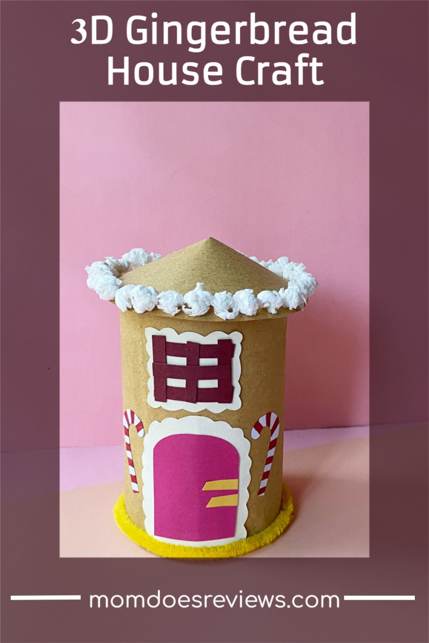 3D Gingerbread House Craft