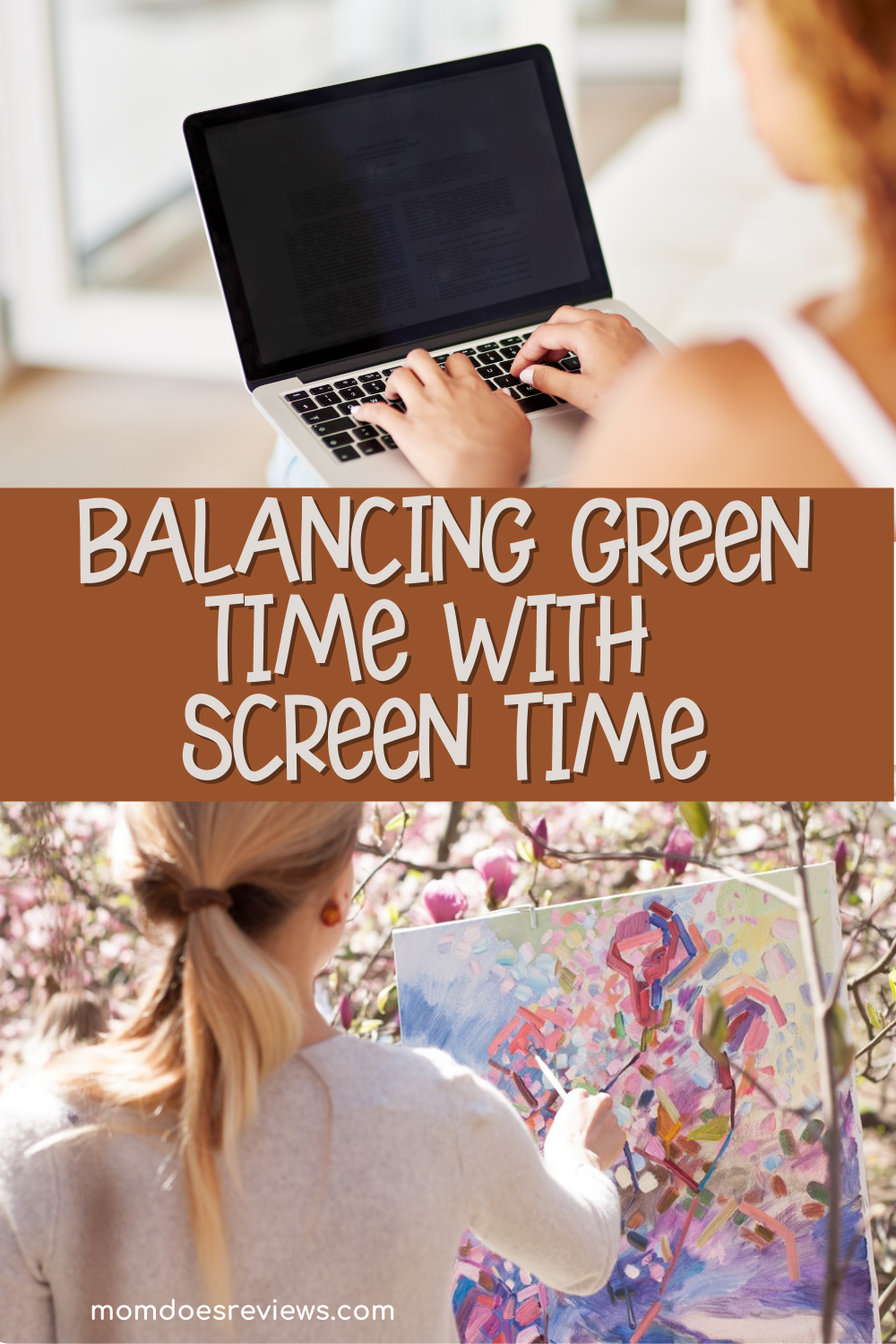 Balancing Green Time With Screen Time