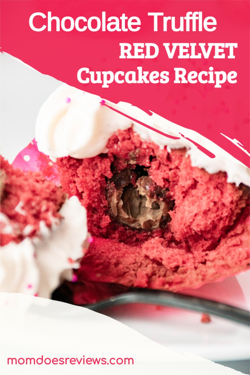 Chocolate Truffle Red Velvet Cupcakes Recipe