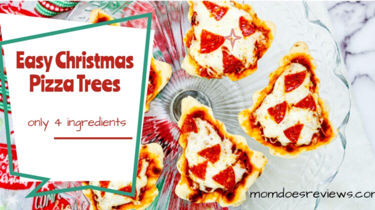 Easy Christmas Pizza Trees