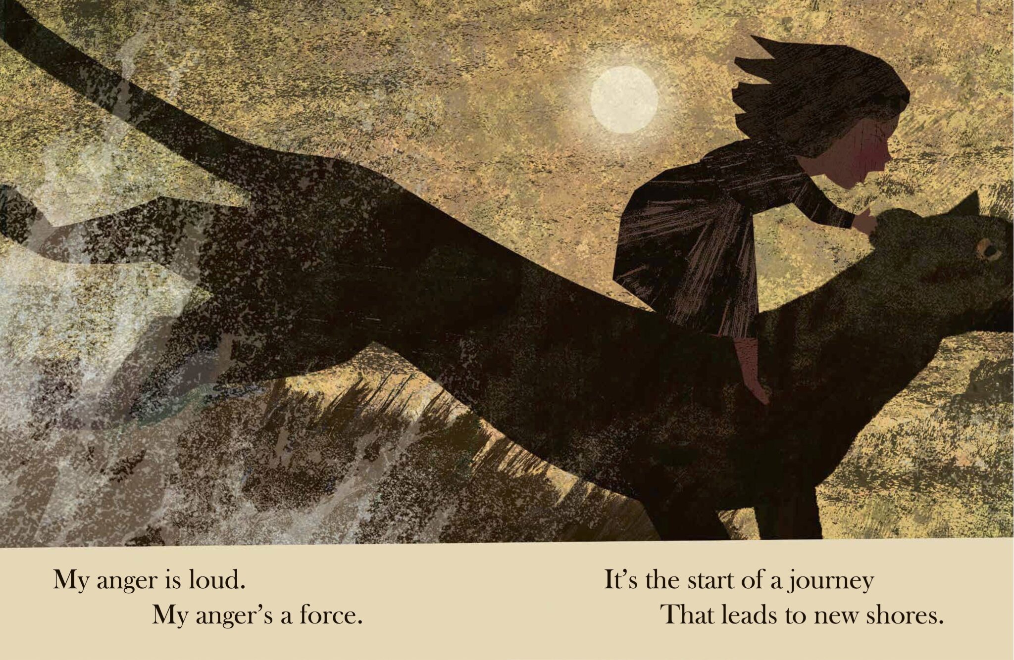 When I See Red by Britta Teckentrup: