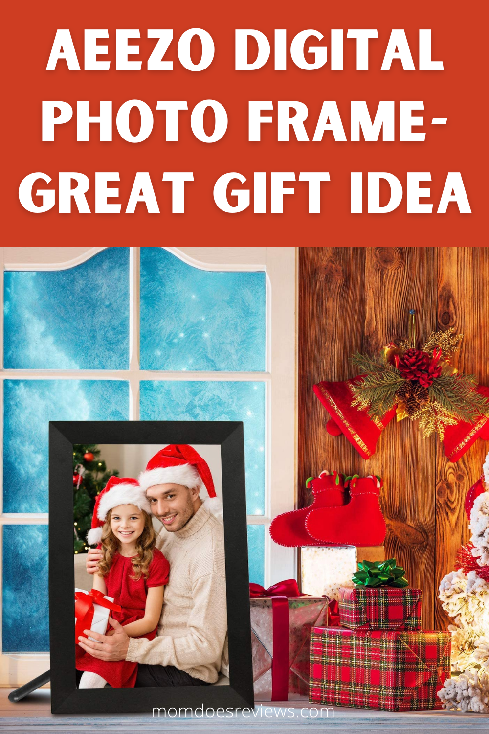 AEEZO Digital Photo Frame- Perfect Gift Idea #MegaChristmas21