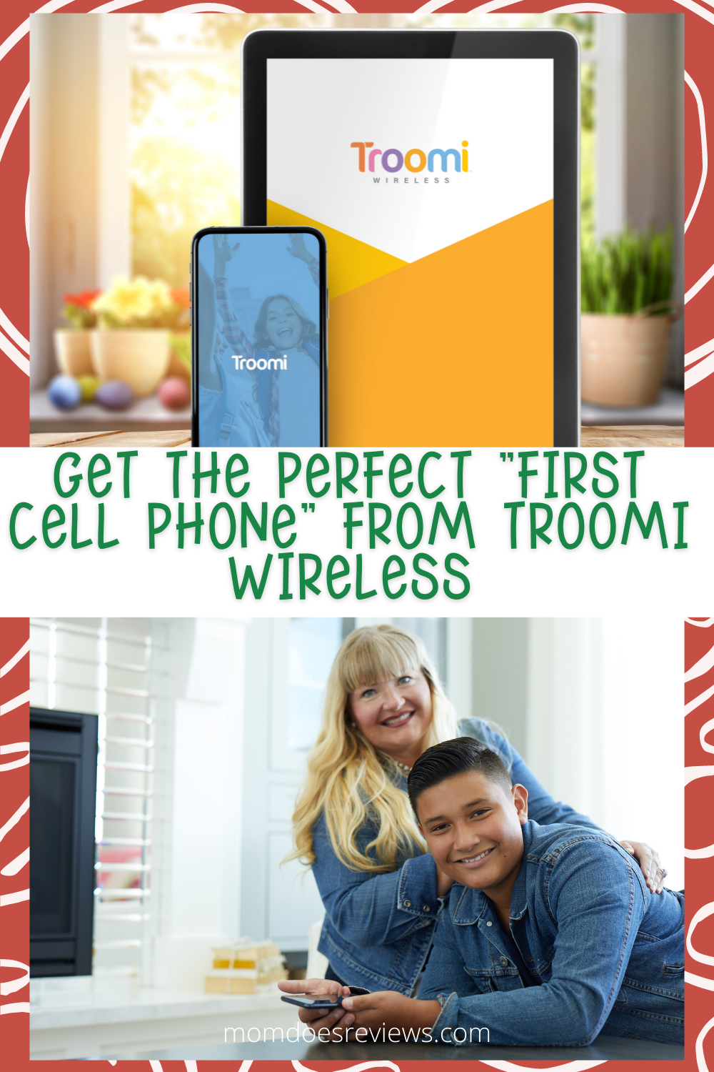 Troomi Wireless Offers The Perfect "First Cell Phone" This Holiday Season #MegaChristmas21