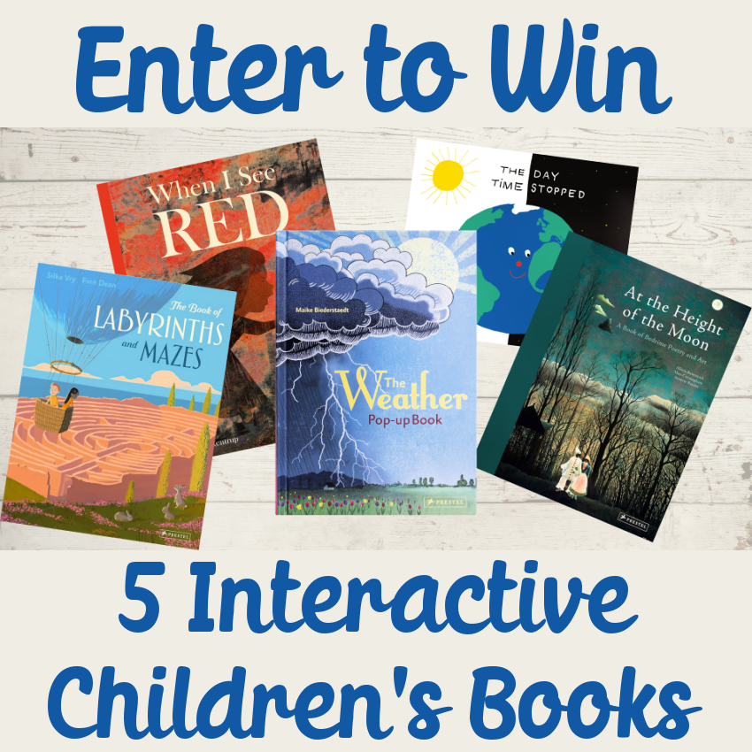 Enter to #Win 5 Interactive Books in this Holiday Children's Book Giveaway #MegaChristmas21
