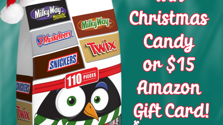 #Win Christmas Chocolate Candy or $15 Amazon GC!