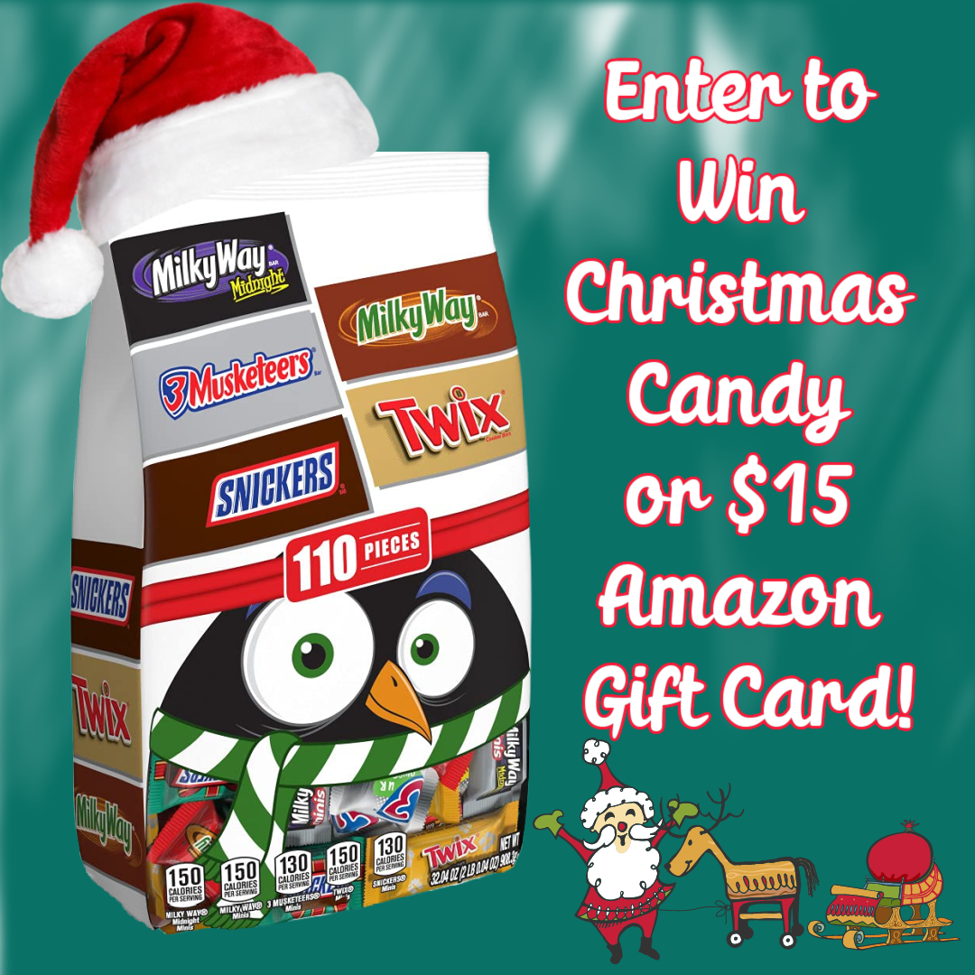 #Win Christmas Chocolate Candy or $15 Amazon GC! 