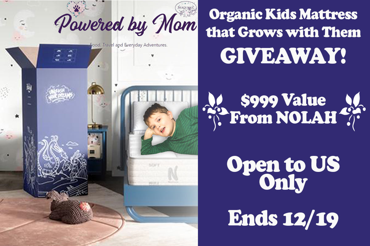 #Win a Twin Nolah Nurture 10” Organic Mattress, US, ends 12/19