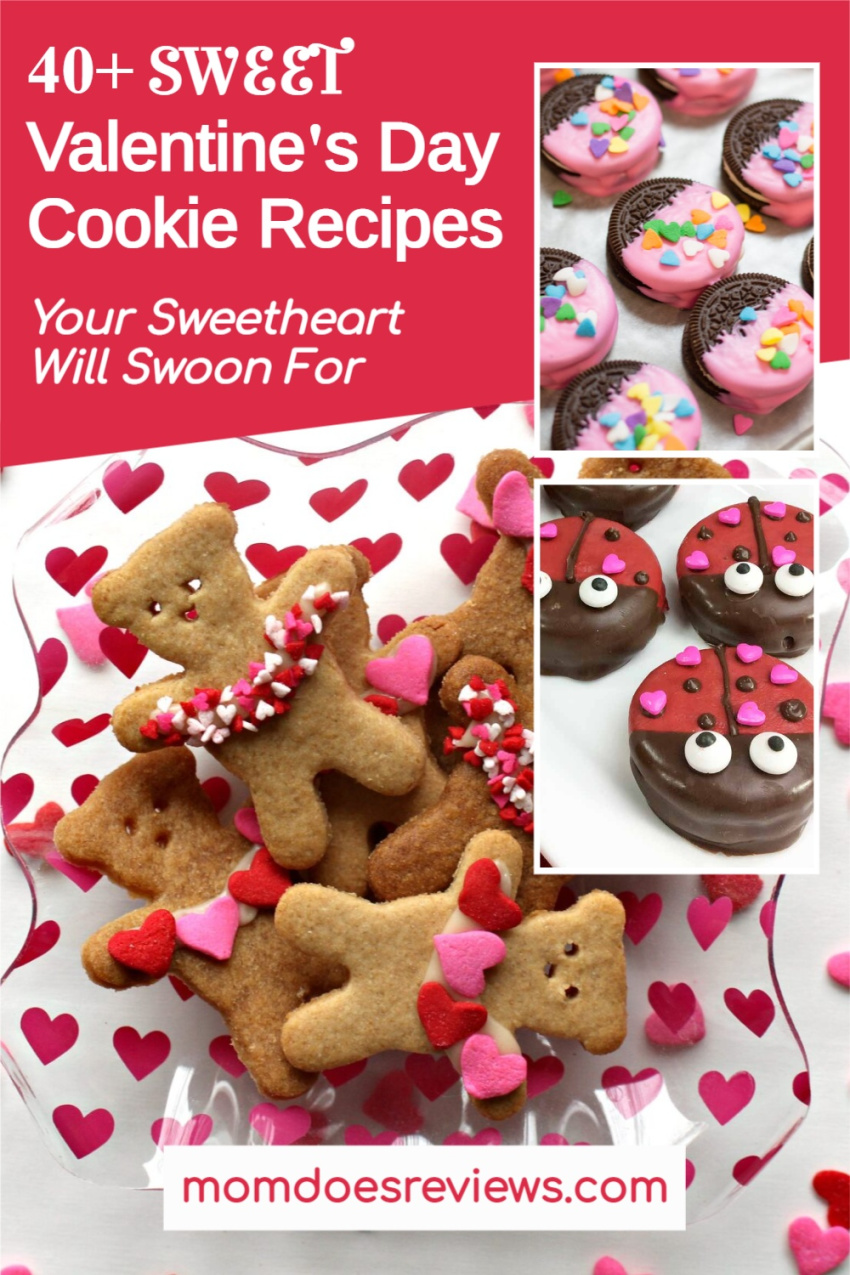 40+ SWEET Valentine's Day Cookie Recipes Your Sweetheart Will Swoon For