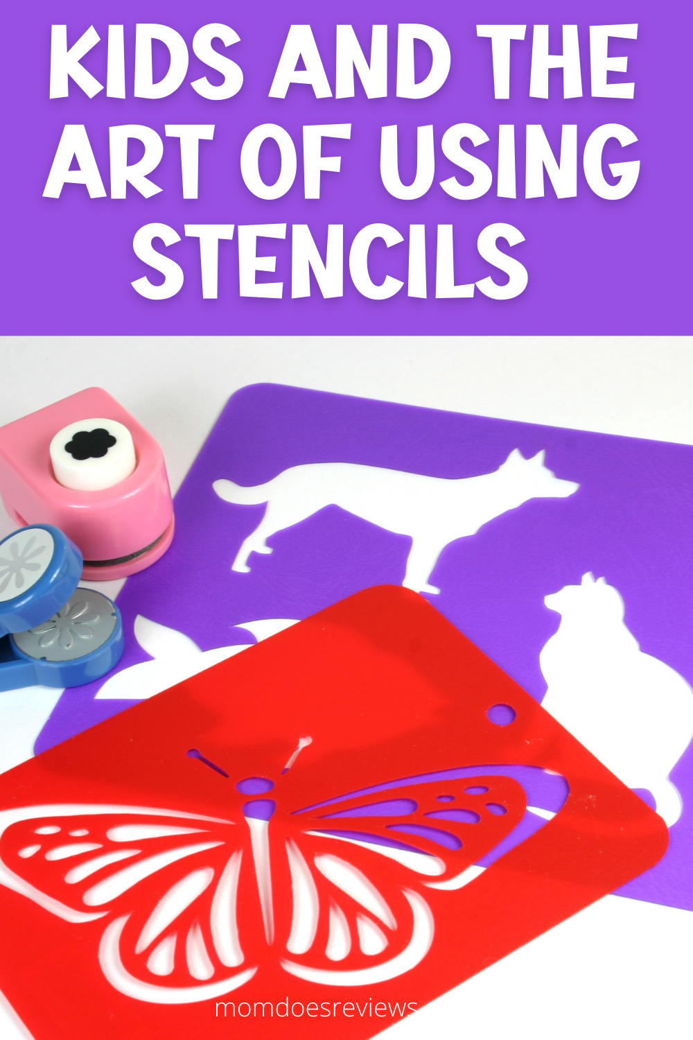Kids and the Art of Using Stencils 