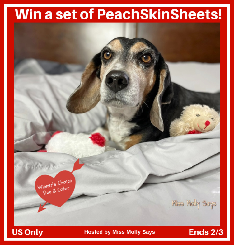 #Win PeachSkinSheets- Softest Sheets Ever! #PeachSkinPets 