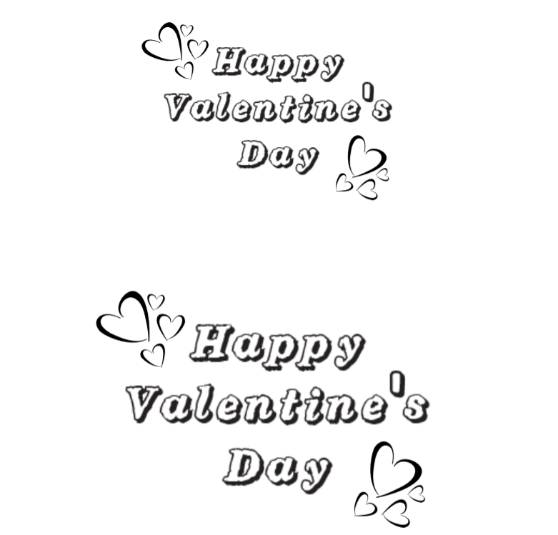 Teddy Bear Pop Up Card Craft - Happy Valentine's Day Template