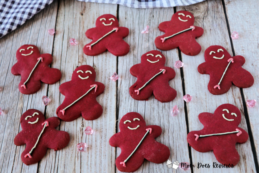 Red Velvet Cupid Cookies for Valentine's Day!