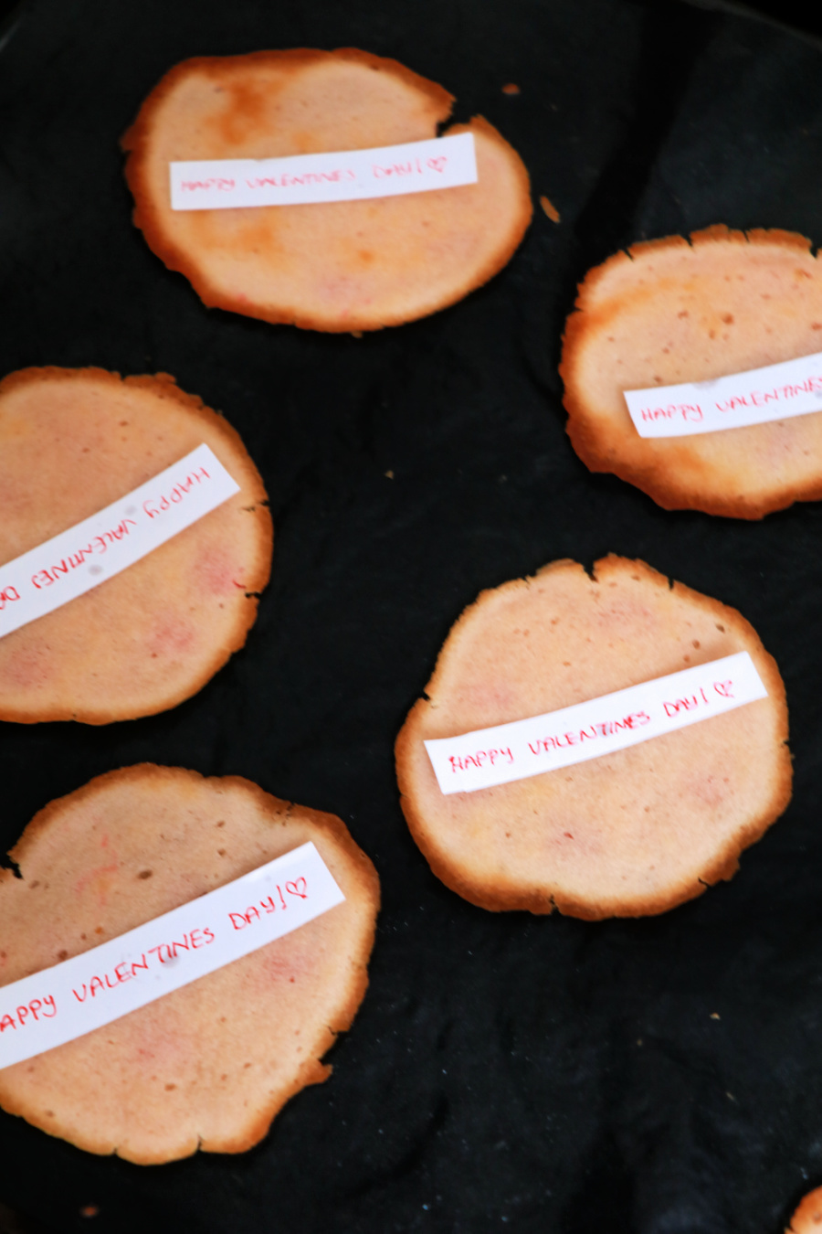 Sweet Valentine's Fortune Cookie Recipe