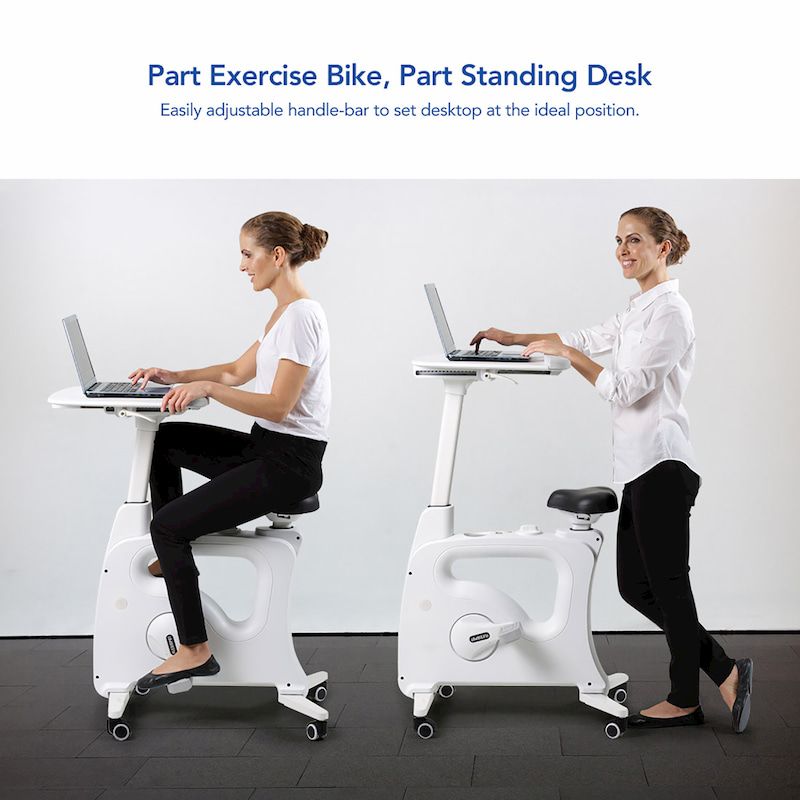 Stay Healthy and Productive into the New Year with FlexiSpot Desk Bike #ValentinesGifts2022
