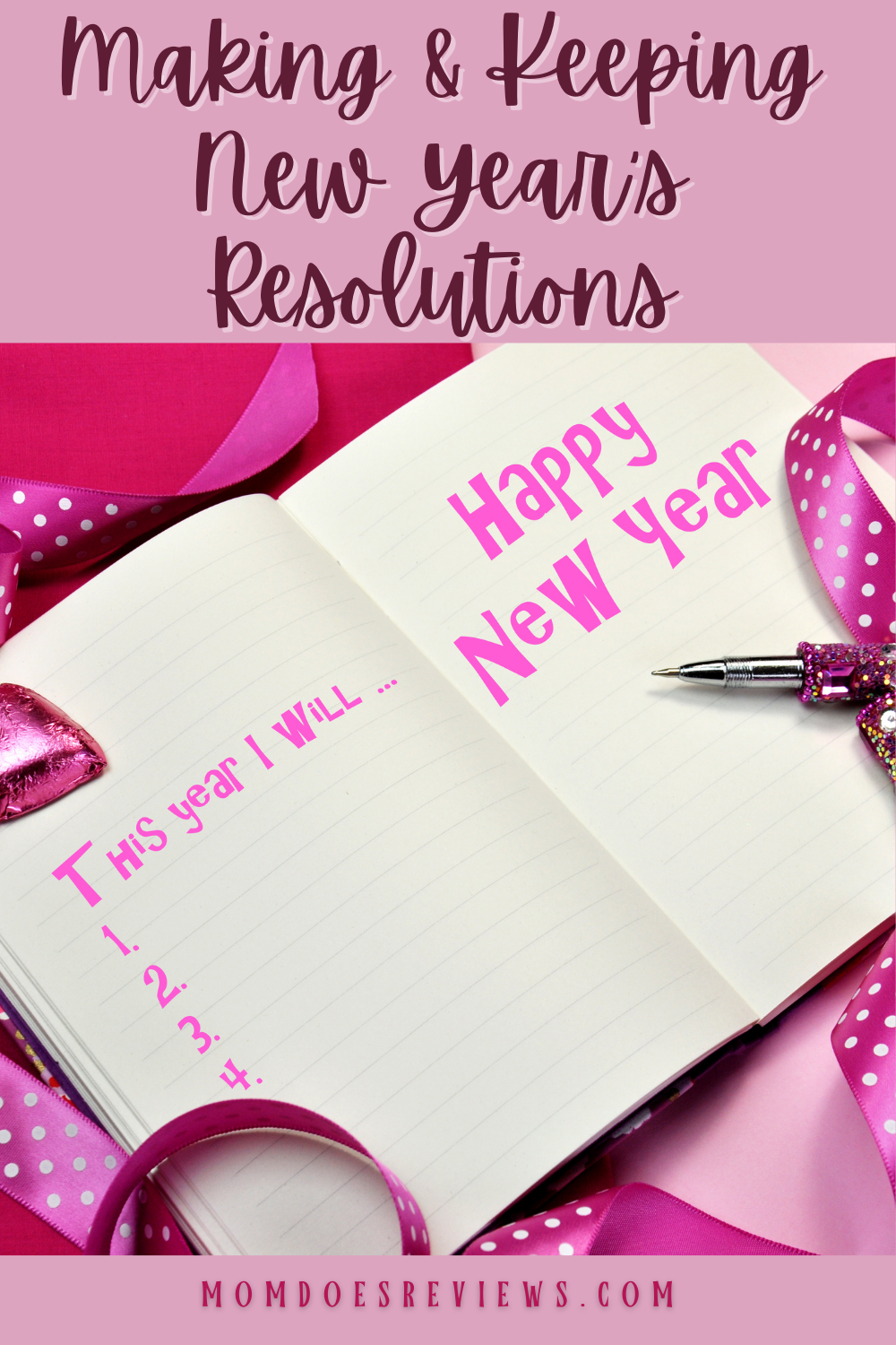 Making & Keeping Productive New Year’s Resolutions