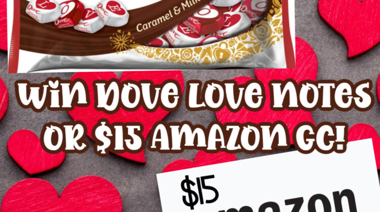 #Win Dove Chocolates or $15 Amazon GC - Heart 2 Heart Giveaway Hop!