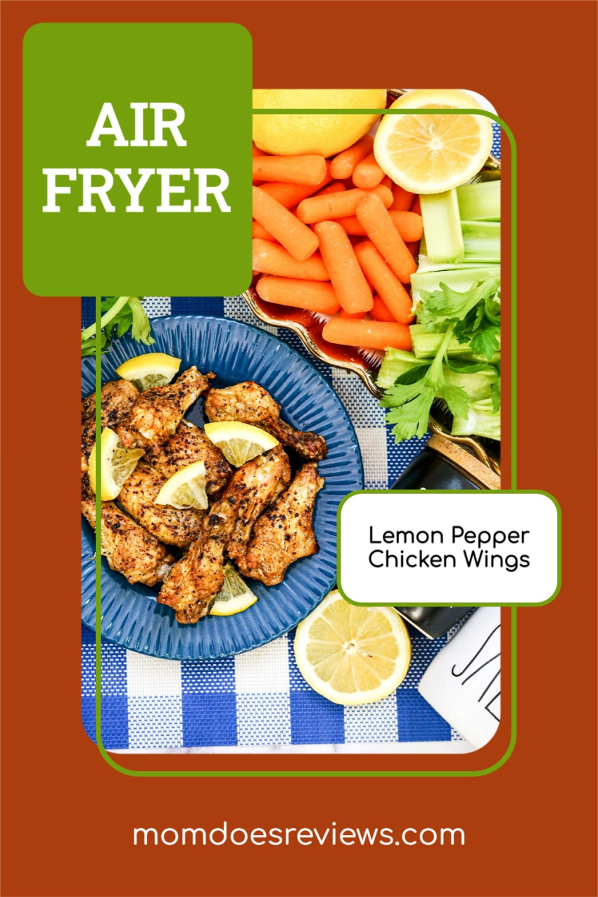 Air Fryer Lemon Pepper Chicken Wings Recipe