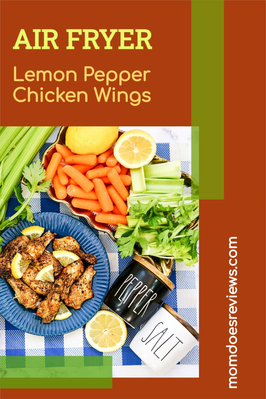 Air Fryer Lemon Pepper Chicken Wings Recipe