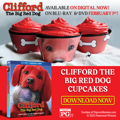 Clifford cupcake