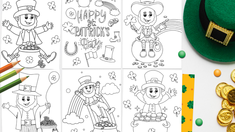 More St. Patrick's Day Coloring Pages