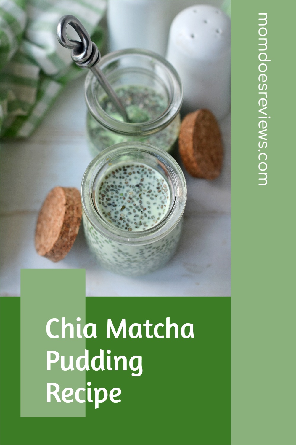 Easy & Delicious Chia Matcha Pudding Recipe