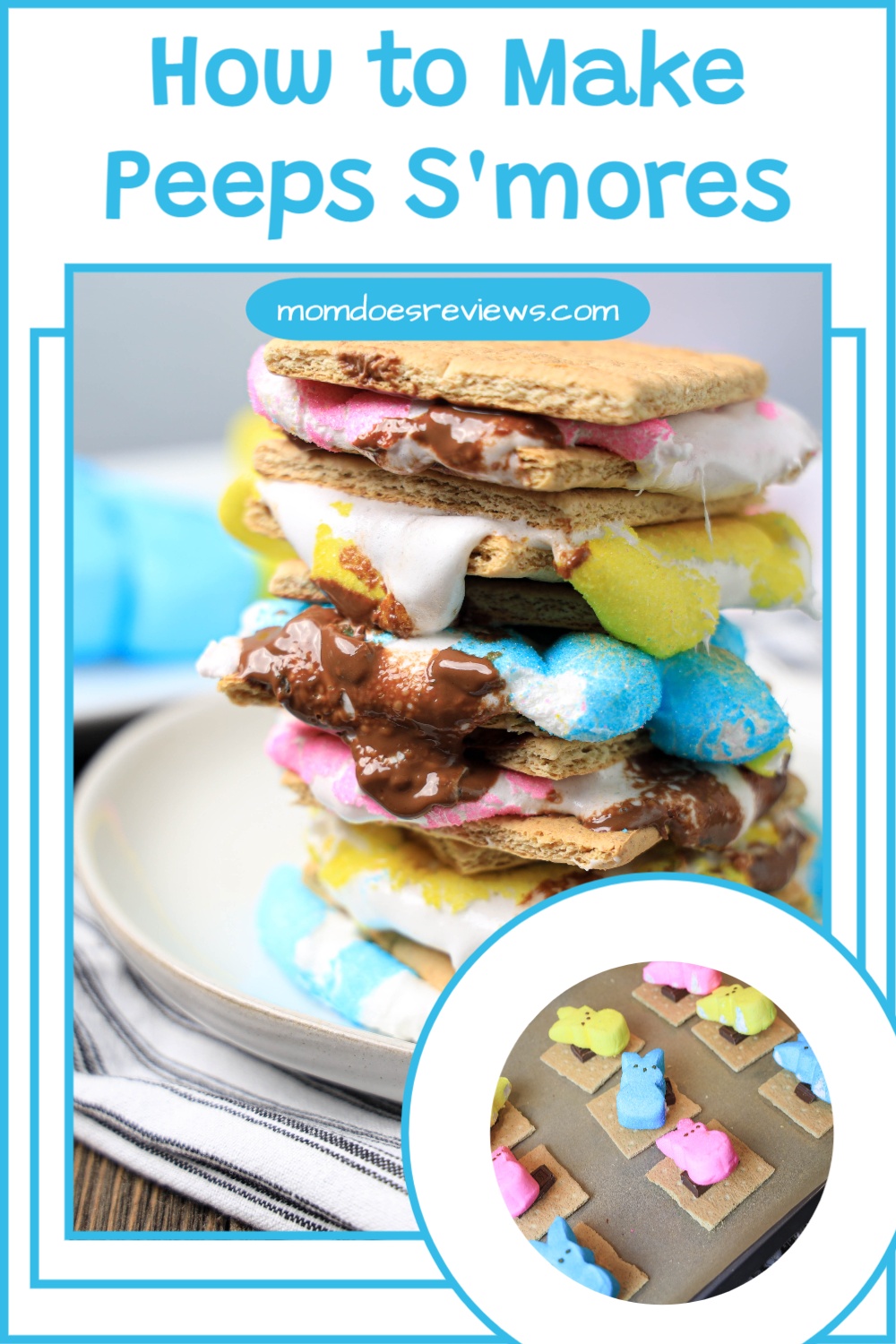 How to Make Peeps S'mores