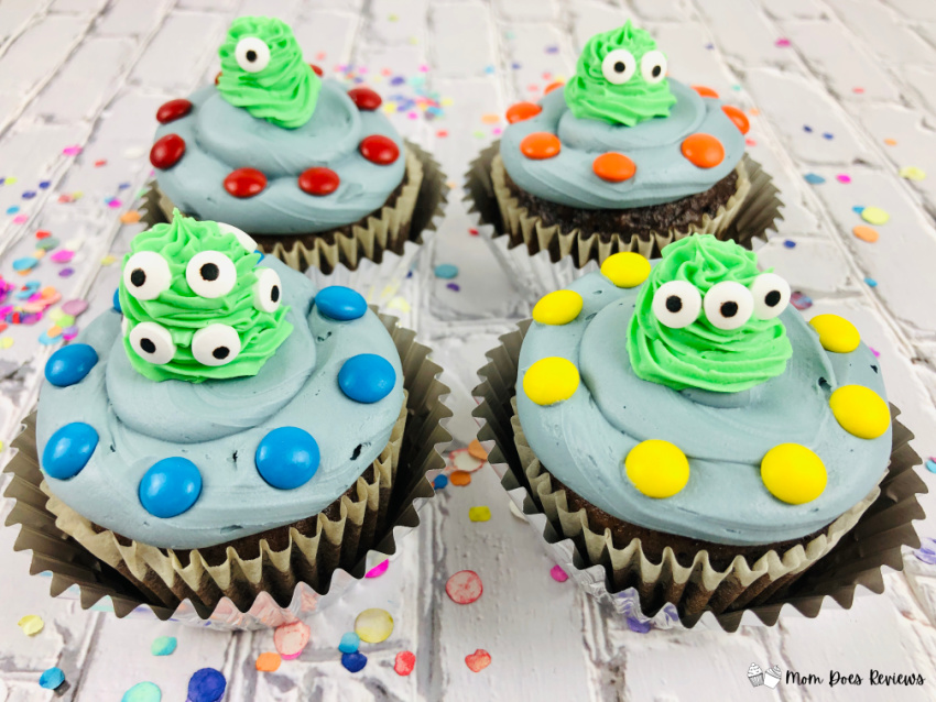 Alien Spaceship Cupcakes Recipe