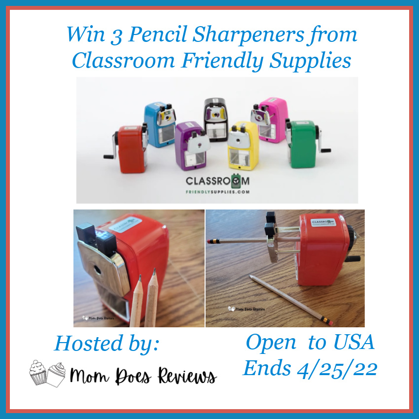 Pencil Sharpeners from Classroom Friendly Supplies