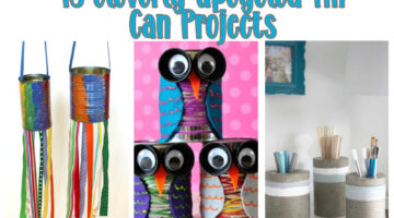 15 Cleverly Upcycled Tin Can Projects