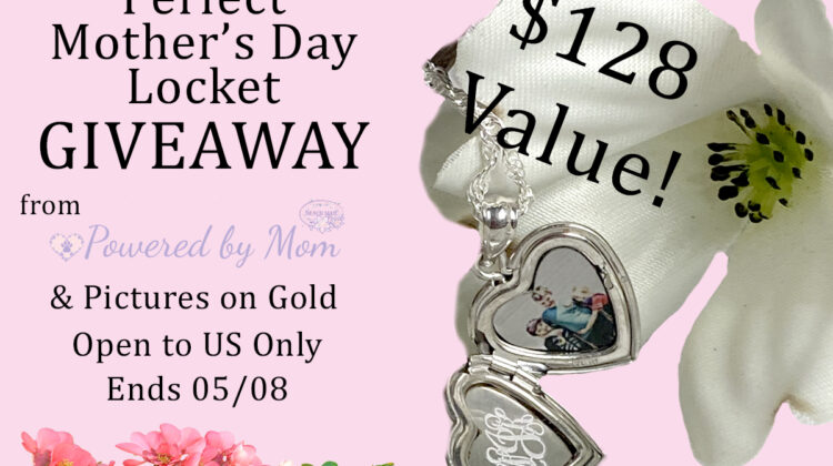 Mother's Day Locket from Pictures on Gold Giveaway!