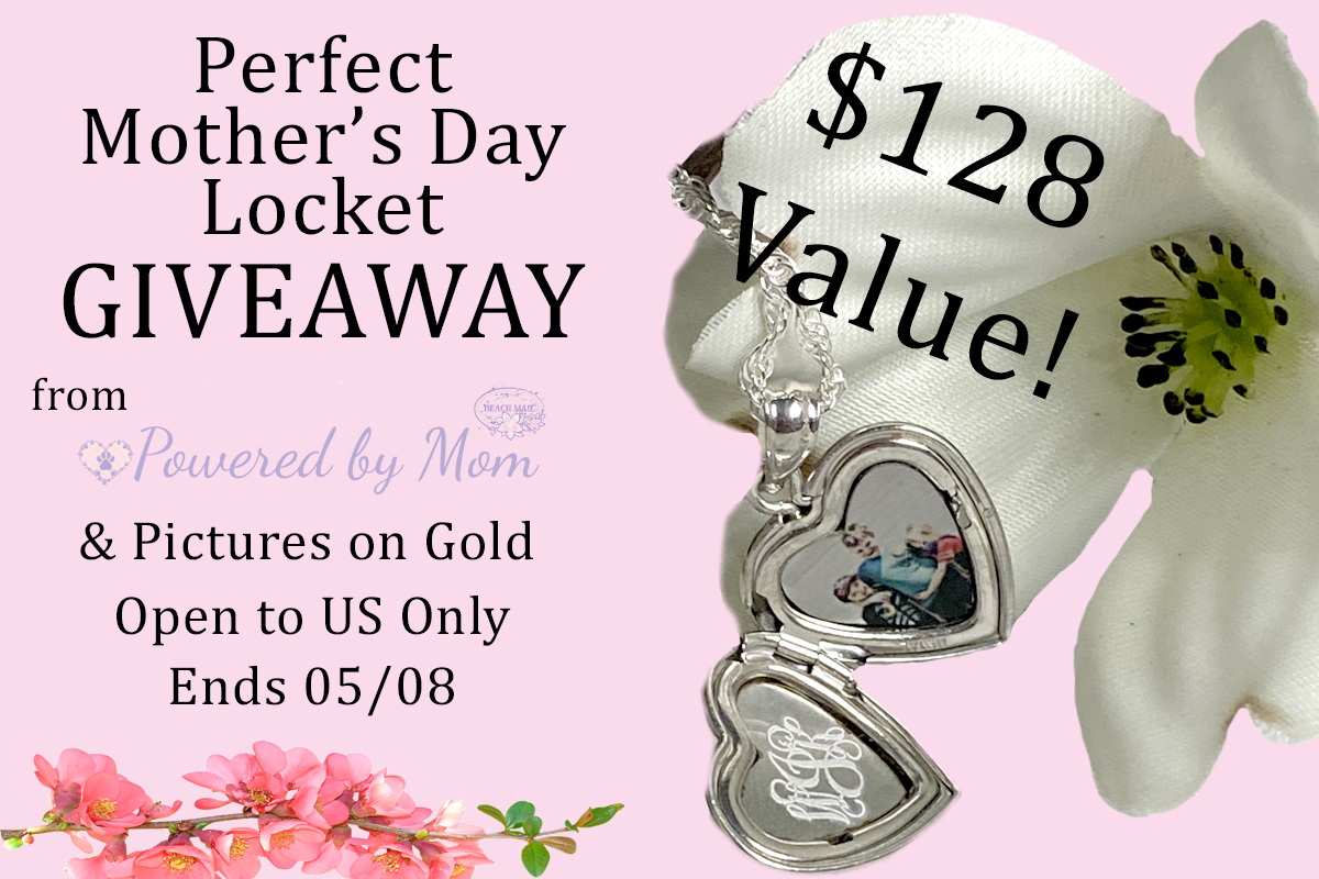 Mother's Day Locket from Pictures on Gold Giveaway!
