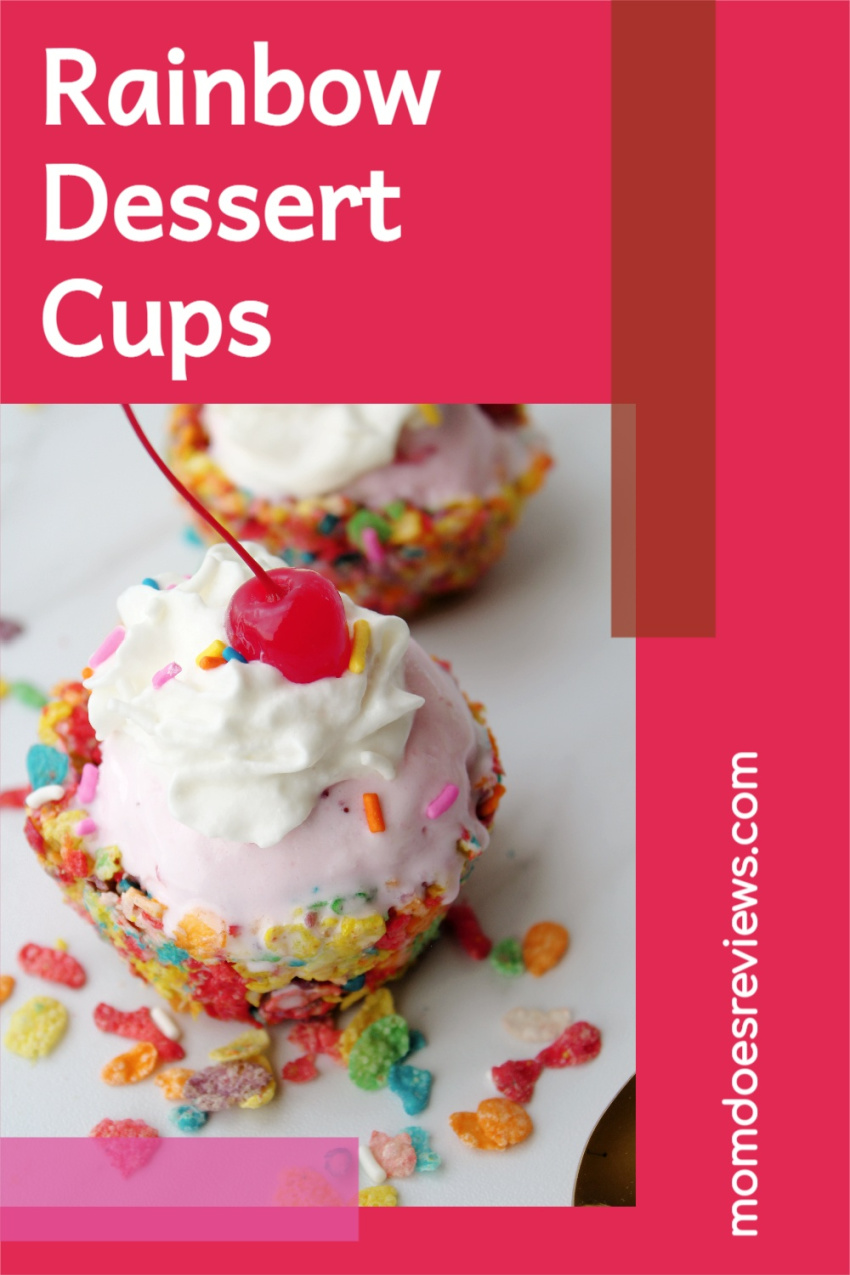 Rainbow Dessert Cups Recipe