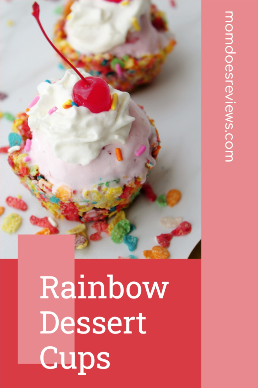Rainbow Dessert Cups Recipe