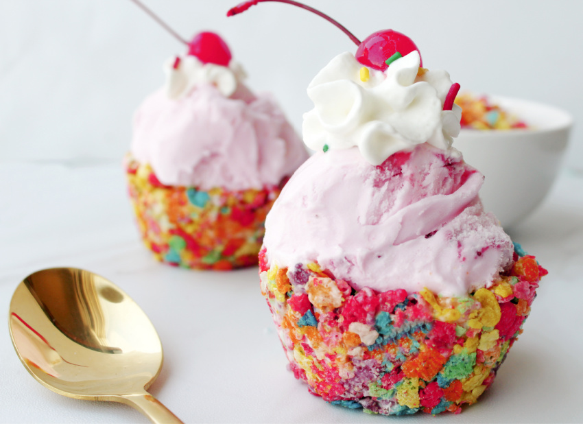 Rainbow Dessert Cups Recipe