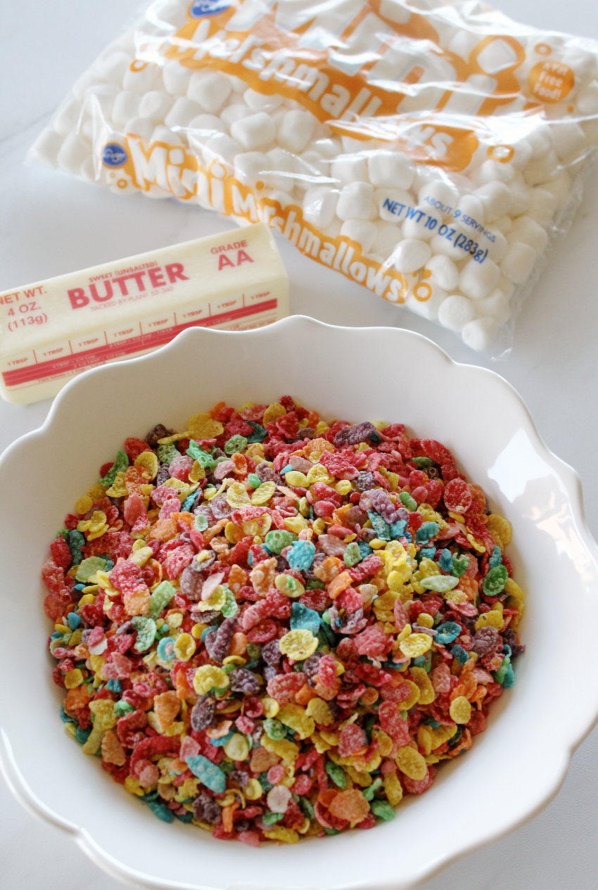 Rainbow Dessert Cups ingredients needed