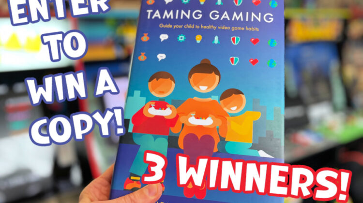 Parents- Check out the Taming Gaming Book Giveaway- 3 Winners #FamiliesWhoGame