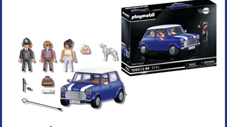 Win a Retro Style Mini Cooper Icon from PLAYMOBIL