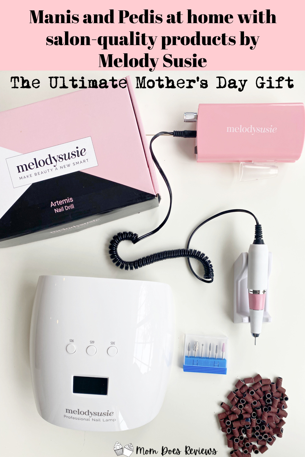 Manis and Pedis at home with salon-quality products by Melody Susie. The ultimate Mother's Day gifts