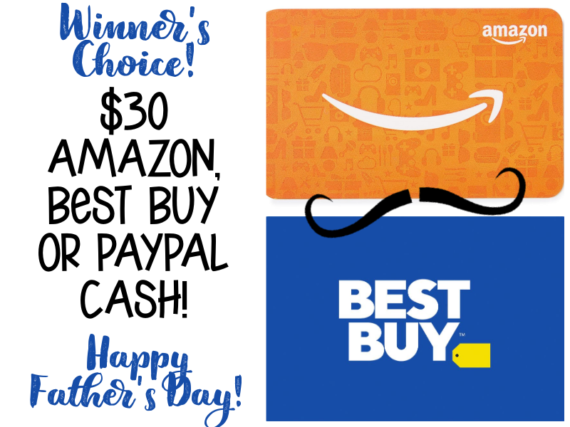 Enter to Win $30 Amazon GC, Best Buy GC or PayPal Cash!