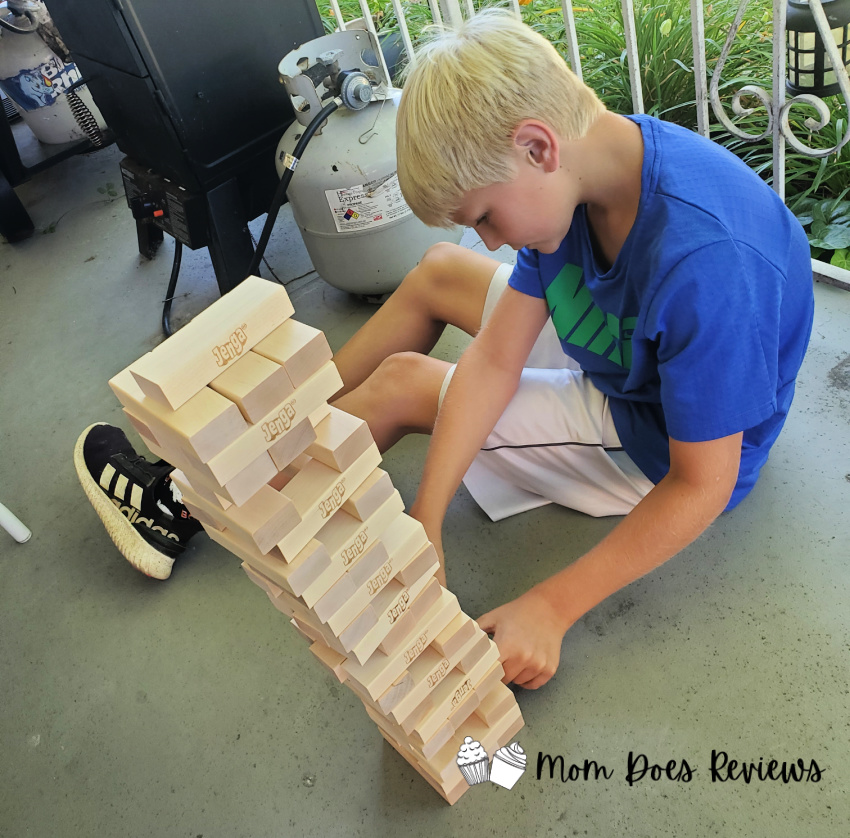 How to Take Your Family Night to New Heights with the Jenga GIANT