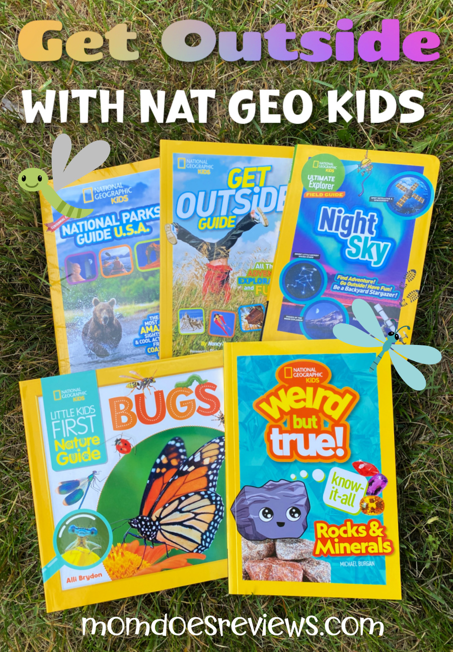 #EscapeTheIndoors with Nat Geo Kids Books - Enter to #Win a Great Prize Pack! #GreatOutdoorsMonth, #GetOutdoorsDay