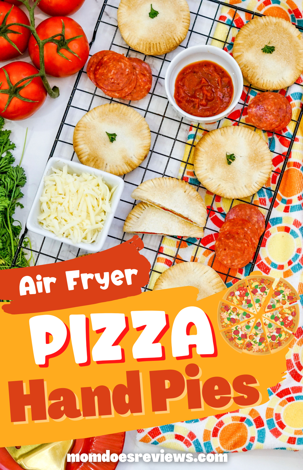 Easy Air Fryer Pizza Hand Pies
