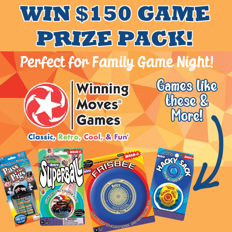 Enter to #Win $150 Game Prize Pack from Winning Moves Games