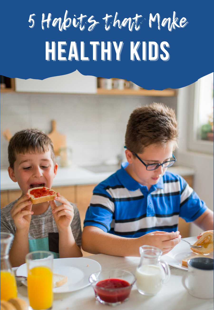 kids eating healthy foods