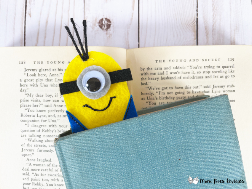 Super Cute Minion Bookmark Craft for Kids