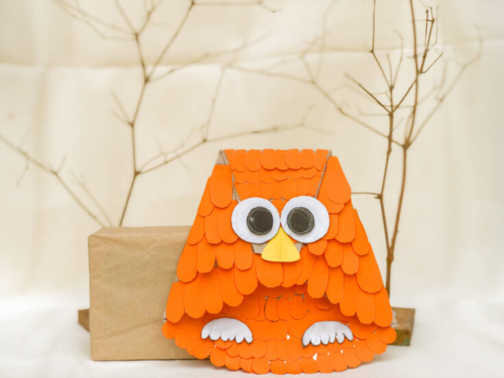 Easy and Fun Owl Papercraft for kids