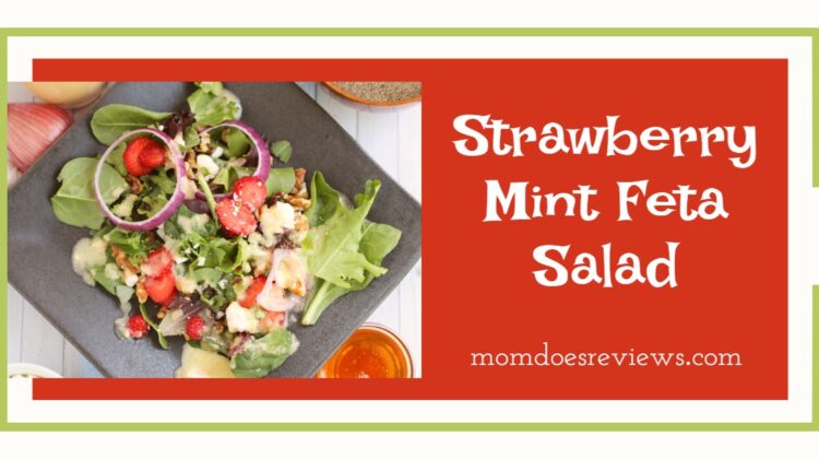 Strawberry Mint Feta Salad