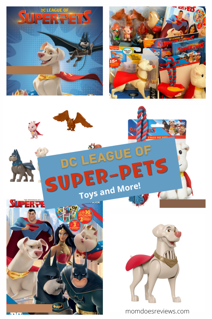 DC League of Super Pets TOys